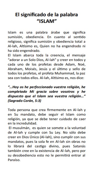 محمد صلى الله عليه وسلم El Profeta Muhammad (PDF)