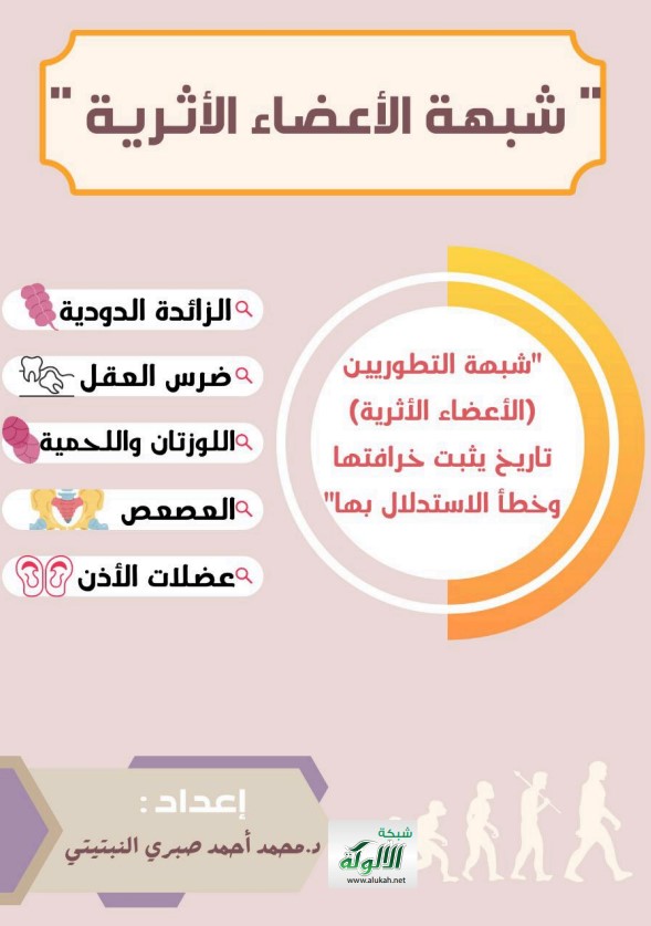 شبهة التطوريين (وجود الأعضاء الأثرية) تاريخ يثبت خرافتها وخطأ الاستدلال بها (PDF)